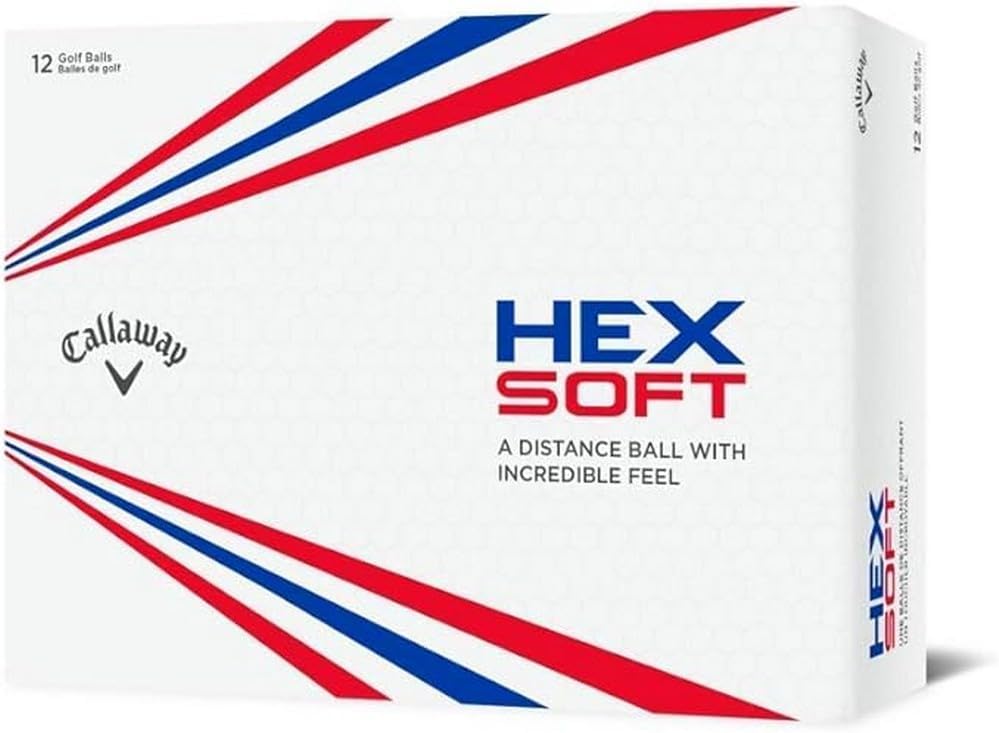 Callaway Hex Soft Golf Balls: Enhanced Feel, Low Spin, Max Distance