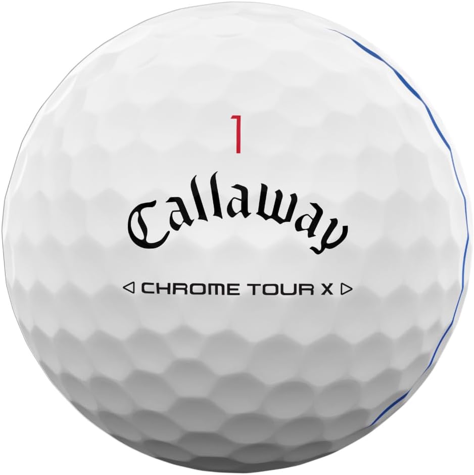 Callaway Chrome Tour X Golf Balls: Max Distance, Tour Performance, Incredible Feel & Alignment
