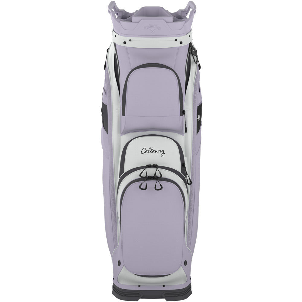 Org 14 Cart Bag - Silver/Orchid Petal