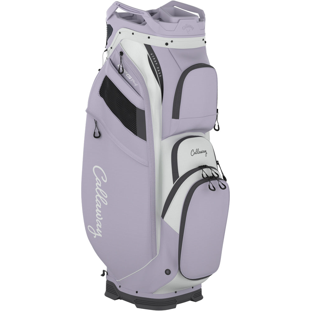Org 14 Cart Bag - Silver/Orchid Petal