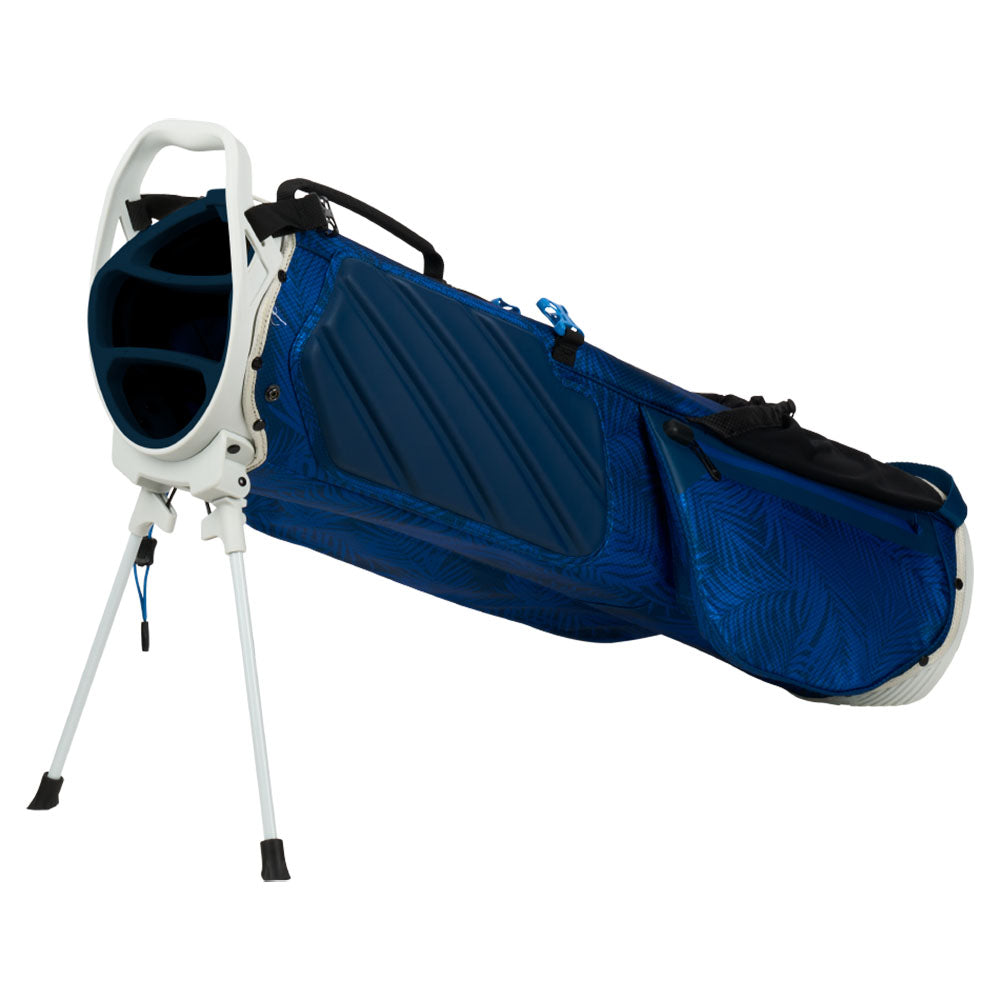 Par 3 HD Waterproof Pencil Bag - Blue Palms/Light Grey