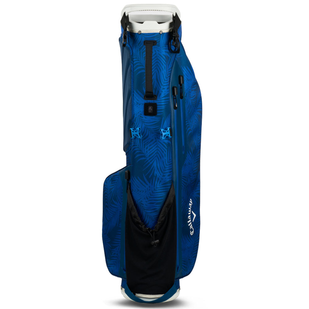 Par 3 HD Waterproof Pencil Bag - Blue Palms/Light Grey