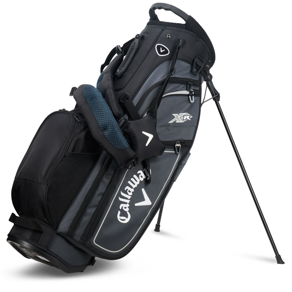 XR 13-Piece Stand Bag Package Set - Black/Silver - Graphite