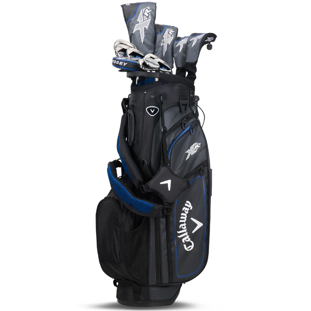 XR 13-Piece Stand Bag Package Set - Blue/Silver - Steel