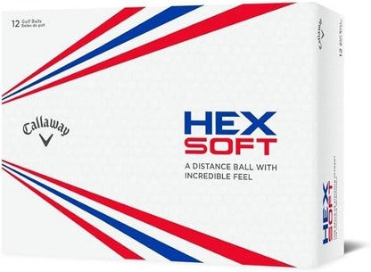 Callaway Hex Soft Golf Balls: Enhanced Feel, Low Spin, Max Distance