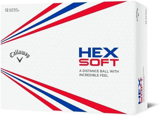 Callaway Hex Soft Golf Balls: Enhanced Feel, Low Spin, Max Distance