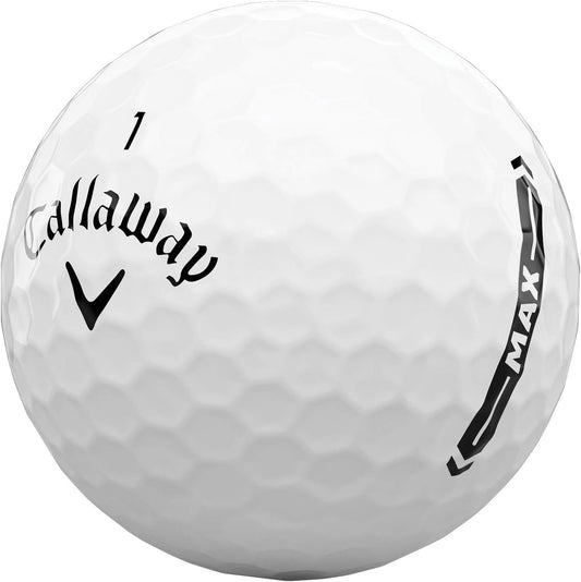 Callaway Supersoft Max Golf Balls - Enhanced Distance, Forgiveness, High Launch