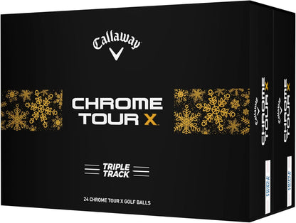 Callaway Chrome Tour X Golf Balls: Max Distance, Tour Performance, Incredible Feel & Alignment