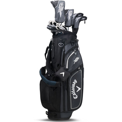 XR 13-Piece Stand Bag Package Set - Black/Silver - Graphite