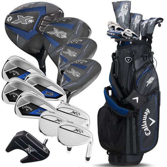 XR 13-Piece Stand Bag Package Set - Blue/Silver - Steel
